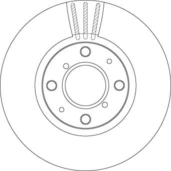 TRW DF4824 - Brake Disc onlydrive.pro