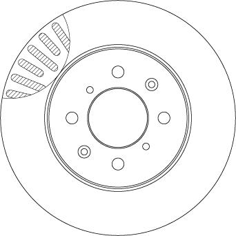 TRW DF4825 - Bremžu diski onlydrive.pro