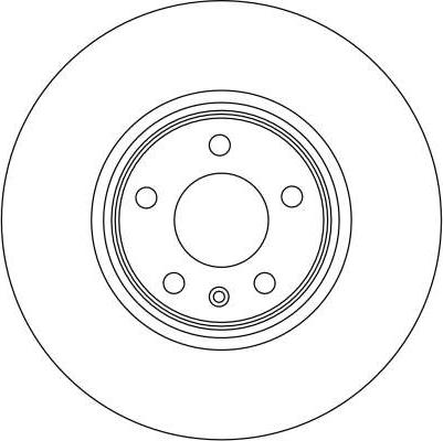 TRW DF4358S - Brake Disc onlydrive.pro