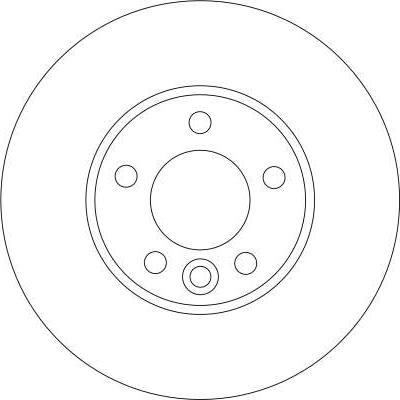 TRW DF4309S - Brake Disc onlydrive.pro