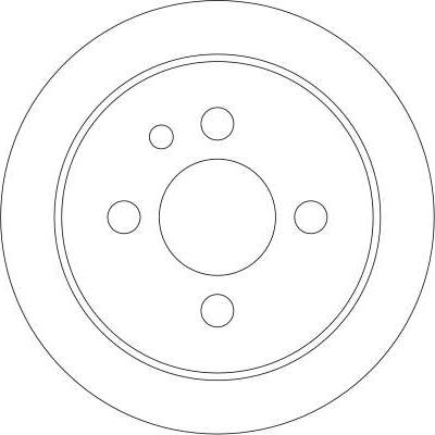 TRW DF4334 - Brake Disc onlydrive.pro