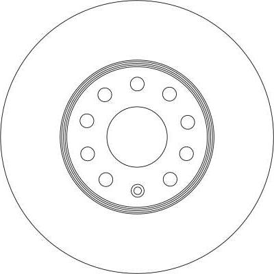 TRW DF4295 - Тормозной диск onlydrive.pro