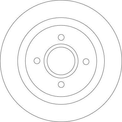 TRW DF4251 - Brake Disc onlydrive.pro