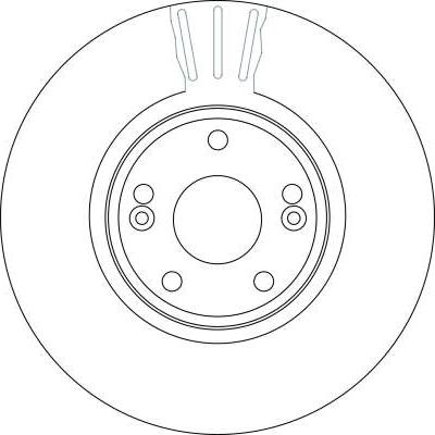 TRW DF4229S - Тормозной диск onlydrive.pro