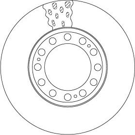 TRW DF5016S - Brake Disc onlydrive.pro