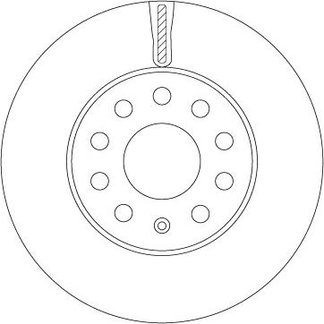 TRW DF6903S - Brake Disc onlydrive.pro