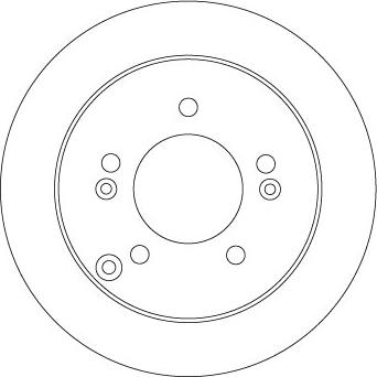 TRW DF6919 - Brake Disc onlydrive.pro