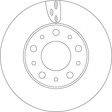 TRW DF6918S - Brake Disc onlydrive.pro