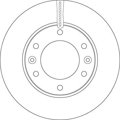 TRW DF6446 - Brake Disc onlydrive.pro