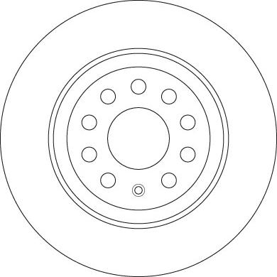 TRW DF6504 - Тормозной диск onlydrive.pro