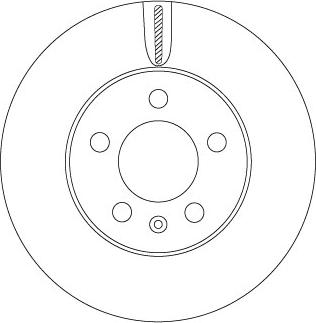 TRW DF6584 - Тормозной диск onlydrive.pro