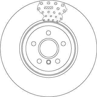 Blue Print ADB114381 - Brake Disc onlydrive.pro