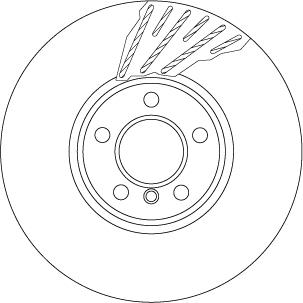 TRW DF6611S - Brake Disc onlydrive.pro