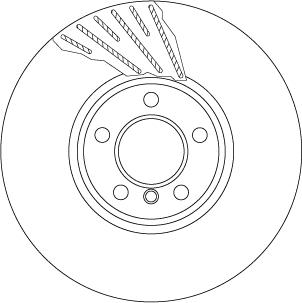 TRW DF6612S - Brake Disc onlydrive.pro