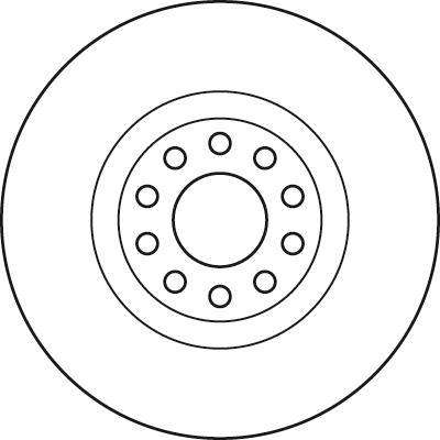 TRW DF6060S - Brake Disc onlydrive.pro