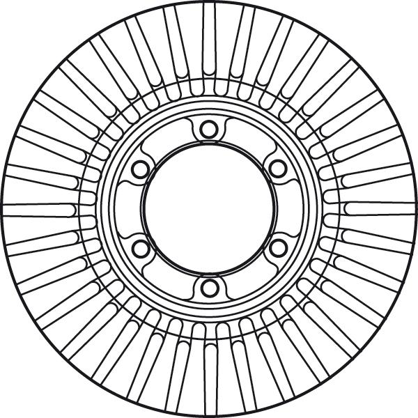 TRW DF6007 - Brake Disc onlydrive.pro