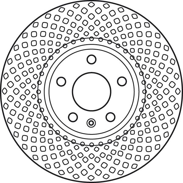 TRW DF6015S - Brake Disc onlydrive.pro