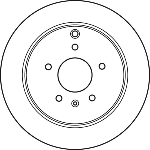 TRW DF6024 - Brake Disc onlydrive.pro