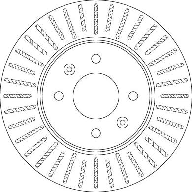 TRW DF6198 - Brake Disc onlydrive.pro