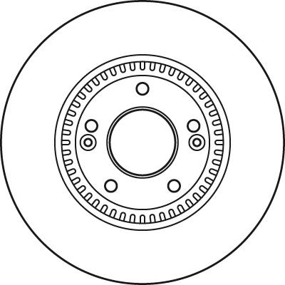 TRW DF6108S - Brake Disc onlydrive.pro