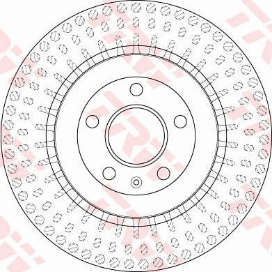 TRW DF6175S - Brake Disc onlydrive.pro