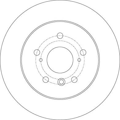 TRW DF6176 - Brake Disc onlydrive.pro