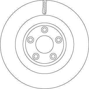 TRW DF6816S - Brake Disc onlydrive.pro