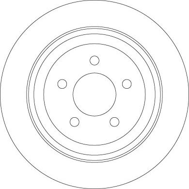 TRW DF6341 - Brake Disc onlydrive.pro