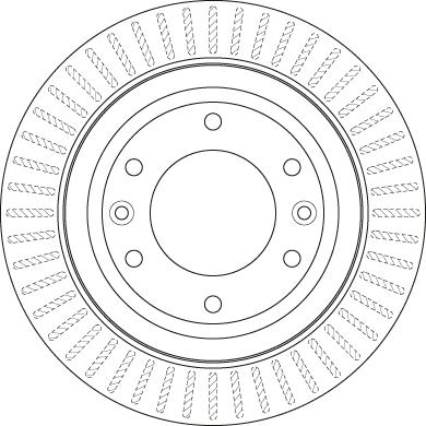 TRW DF6350 - Brake Disc onlydrive.pro