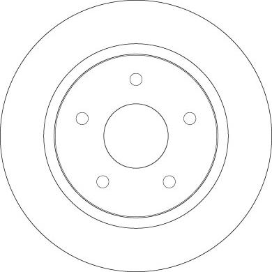 TRW DF6325 - Brake Disc onlydrive.pro