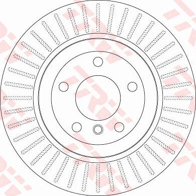 TRW DF6299 - Brake Disc onlydrive.pro