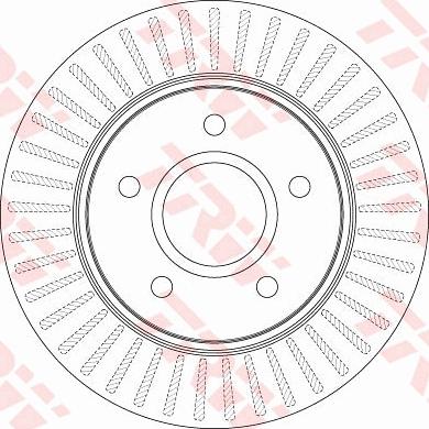 TRW DF6253S - Brake Disc onlydrive.pro