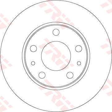 TRW DF6287 - Brake Disc onlydrive.pro