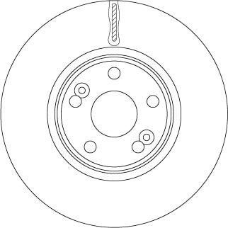 TRW DF6233S - Brake Disc onlydrive.pro