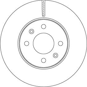 TRW DF6794 - Brake Disc onlydrive.pro