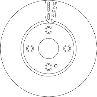 TRW DF6793 - Тормозной диск onlydrive.pro