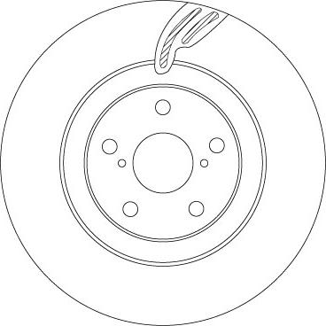 TRW DF6792S - Brake Disc onlydrive.pro