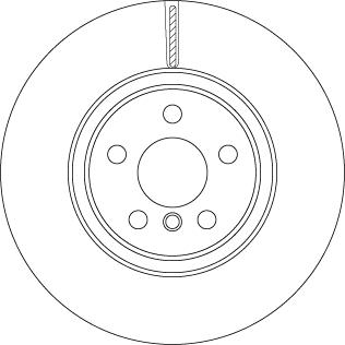 TRW DF6749S - Brake Disc onlydrive.pro