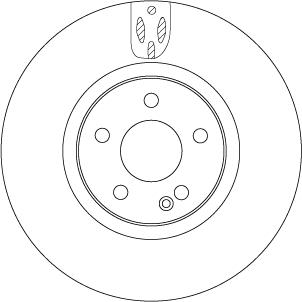 TRW DF6744S - Brake Disc onlydrive.pro