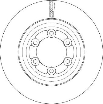 TRW DF6736S - Brake Disc onlydrive.pro