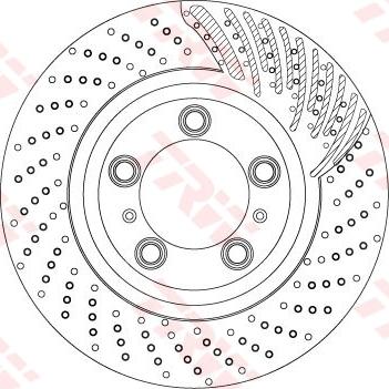 TRW DF6721S - Brake Disc onlydrive.pro