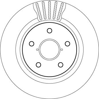 TRW DF2059BS - Brake Disc onlydrive.pro