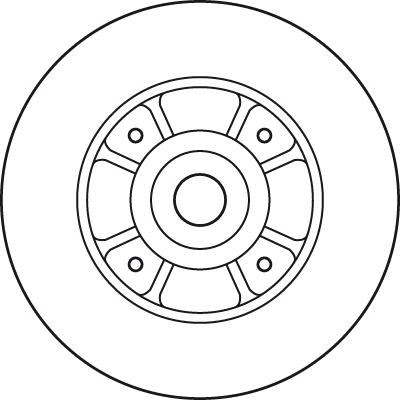 TRW DF2706BS - Brake Disc onlydrive.pro