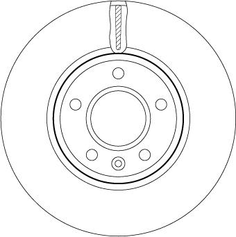 TRW DF7923 - Тормозной диск onlydrive.pro