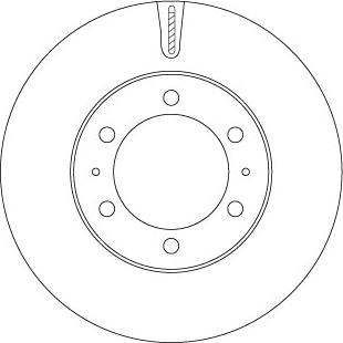 TRW DF7827S - Brake Disc onlydrive.pro