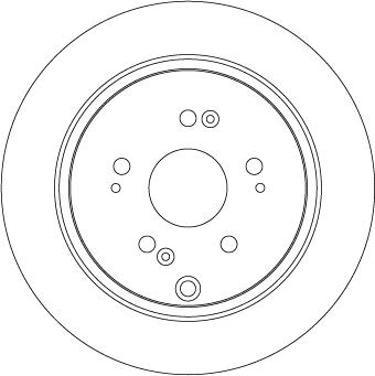 TRW DF7374 - Brake Disc onlydrive.pro