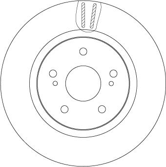 TRW DF7371S - Brake Disc onlydrive.pro