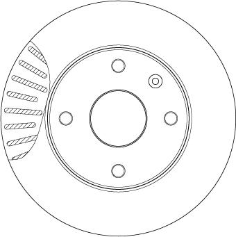 TRW DF7218 - Brake Disc onlydrive.pro