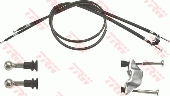 TRW GCH584 - Cable, parking brake onlydrive.pro