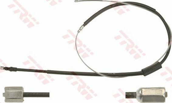 TRW GCH129 - Cable, parking brake onlydrive.pro